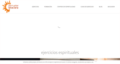 Desktop Screenshot of espiritualidadignaciana.org